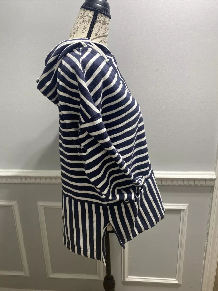 Melloday striped sale hoodie