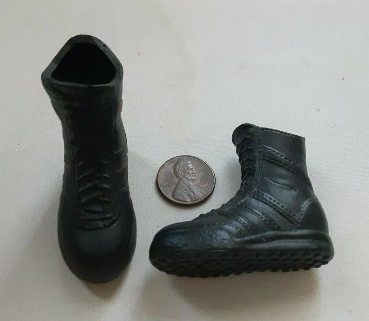 excelleren bar Deuk Dragon 1/6 Scale German GSG-9 Adidas Black Boots no Peg for 12&#034; Figure  L-364 | eBay