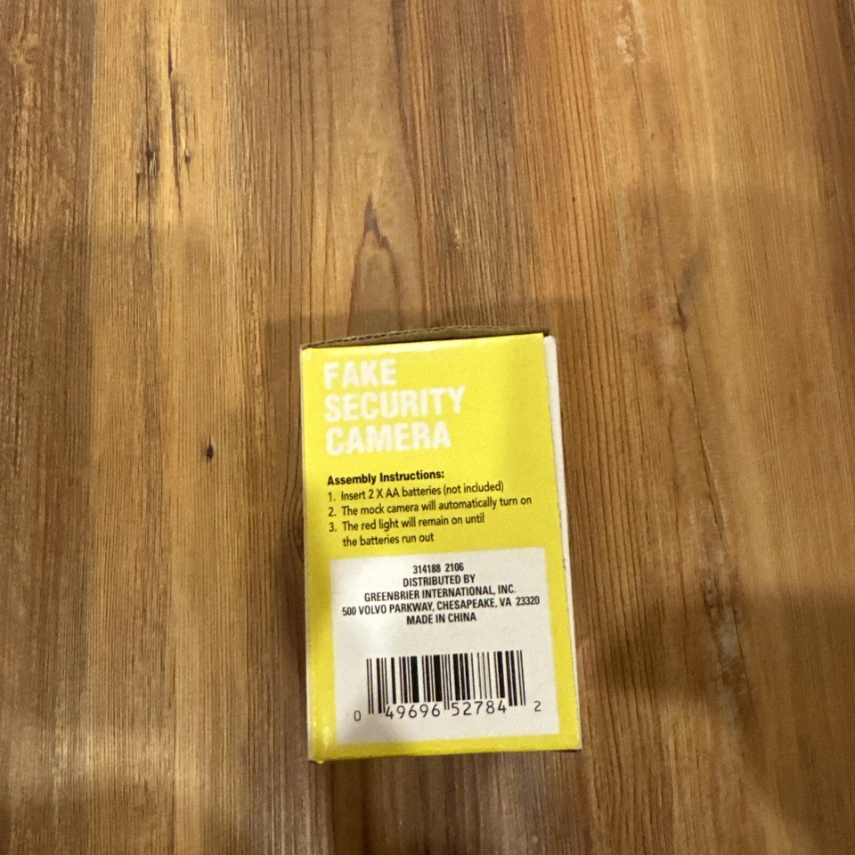 Dummy Camera Fake Security Dome Camera Flashing Red LED Light (26) - Image 2 of 4