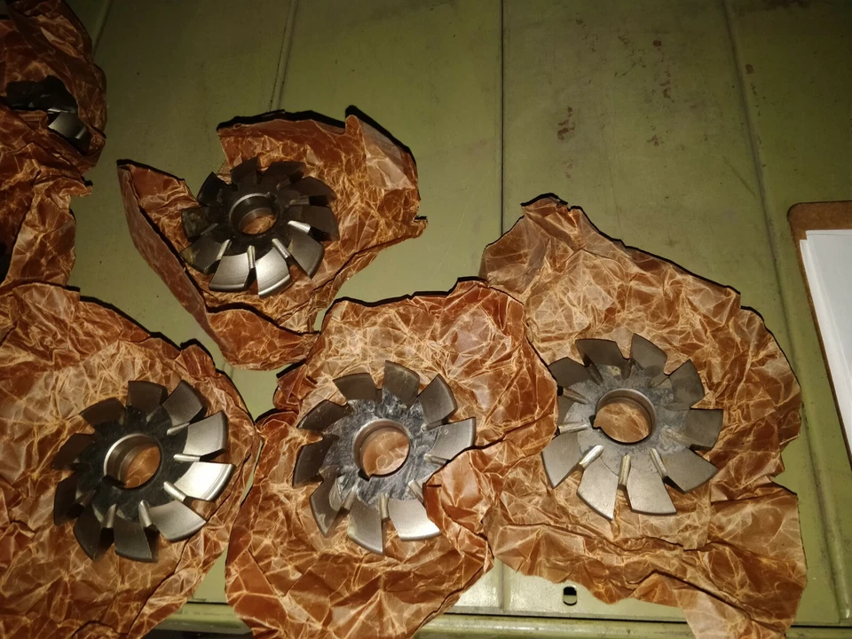 Modulfräser Zahnradfräser M8.5 modul 8.5 stückweise N 1-7 gear cutter - Bild 2 von 4