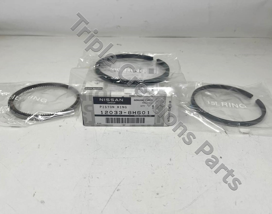 Genuine Nissan 12033-8H601 Ring Set Piston 120338H601 OEM | eBay