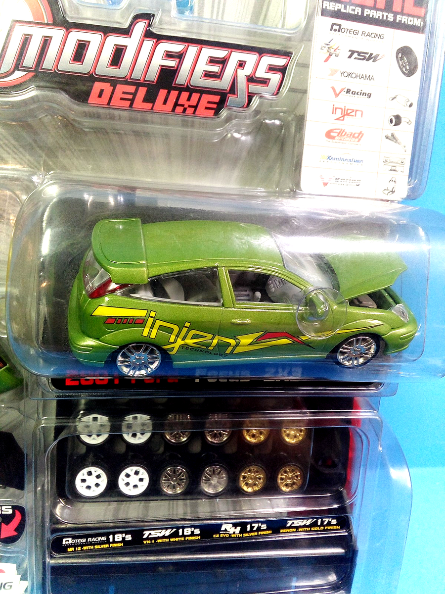 Modifiers systems deluxe Tuner Ford Focus ZX3 Diecast 1/43