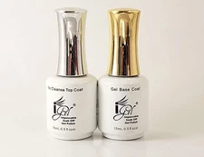 IGEL Impeccable Soak Off Gel No-Wipe Top Coat + Base Coat 0.5 oz Great Deal