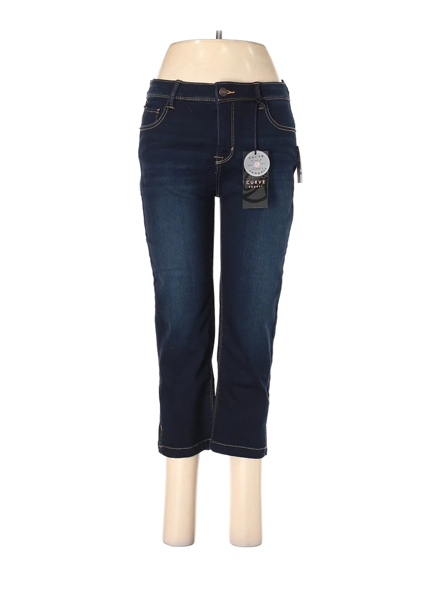 NWT Curve Appeal Women Blue Jeans 6 eBay