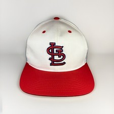Vintage 90s St. Louis Cardinals Snapback Hat, MLB Cap Plain Logo - Signatures