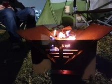 Introducing the MONT ALPI Portable Fire Pit: Your Convenient and Foldable Outdo