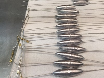 #ad 3 OZ. Bottom Bouncer Made With .045 Diameter Wire $2.99