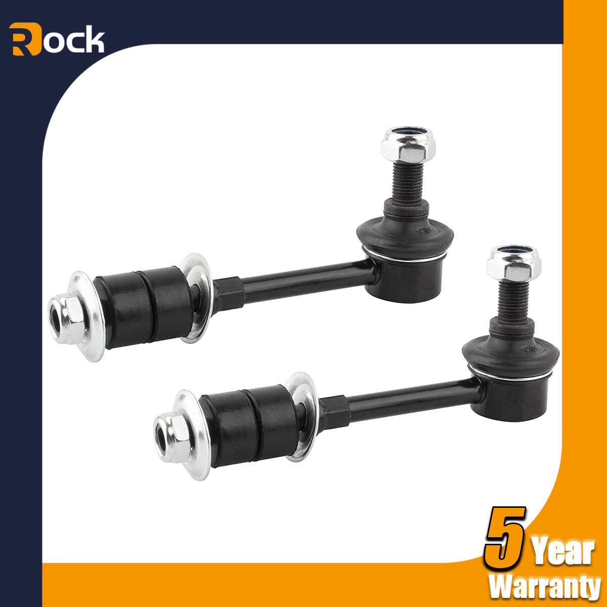 Rear Sway Bar End Link Kit - Pair For Toyota Lexus Land Cruiser LX470 1998-2007, AM Autoparts 10-Year Warranty