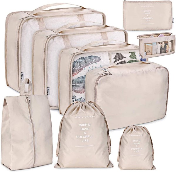 Newaner Koffer Organizer 9-Teilig Set Reise Kleidertaschen PackwüRfel Urlaub-image
