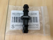 Boostec 3/8" inch Aluminum Hose Barb Connector Adapter Join Coupler Coupling