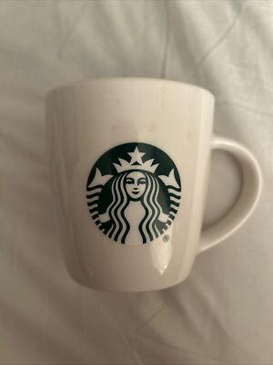 Starbucks Coffee Mug White Ceramic 12 Fl Oz | eBay