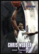 2000 Fleer Game Time Chris Webber    #24 Sacramento Kings