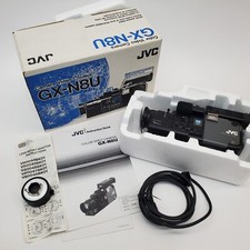 JVC GX-N8U Color Video Camera Camcorder w/ Lens Mount Adapter  Box