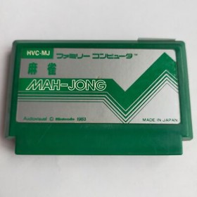 Mahjong pre-owned Nintendo Famicom NES Tested