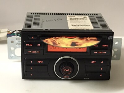 10 11 12 Nissan Versa Radio Cd Player & Aux 28185-ZW80D CY17F