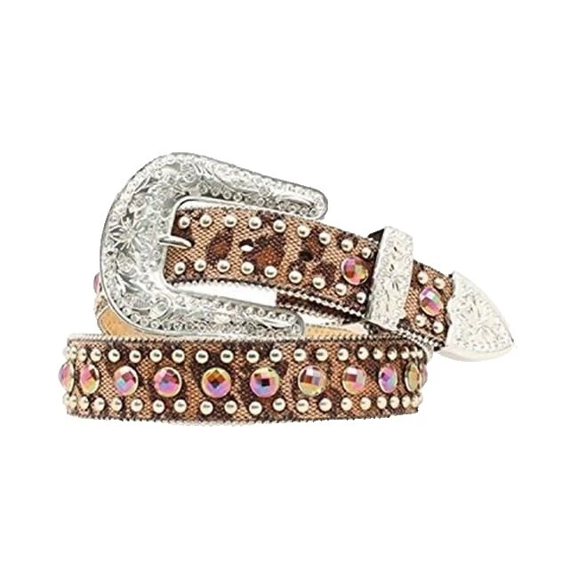 Waist Belt Multicolor Textured Belts for Women