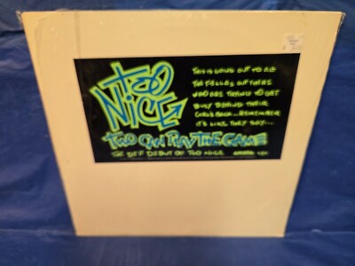 TOO NICE - TWO CAN PLAY THE GAME  - 12'' VINYL SINGLE