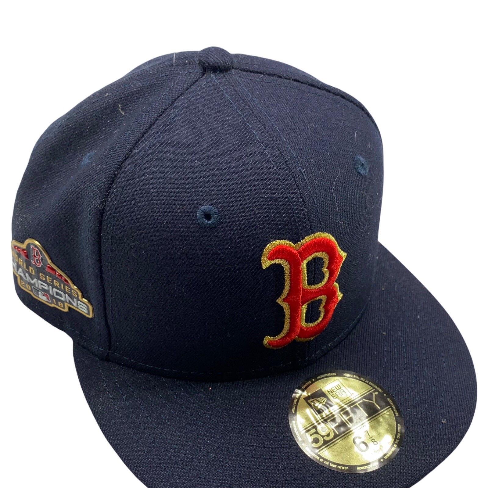Champions Fitted Gold Patch Era Hat 