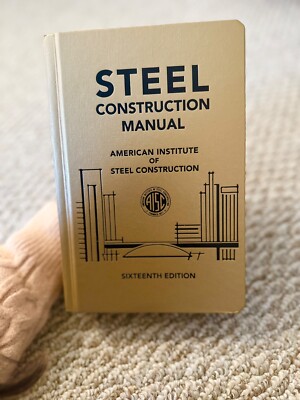 Steel Construction Manual 16th 2023 | eBay