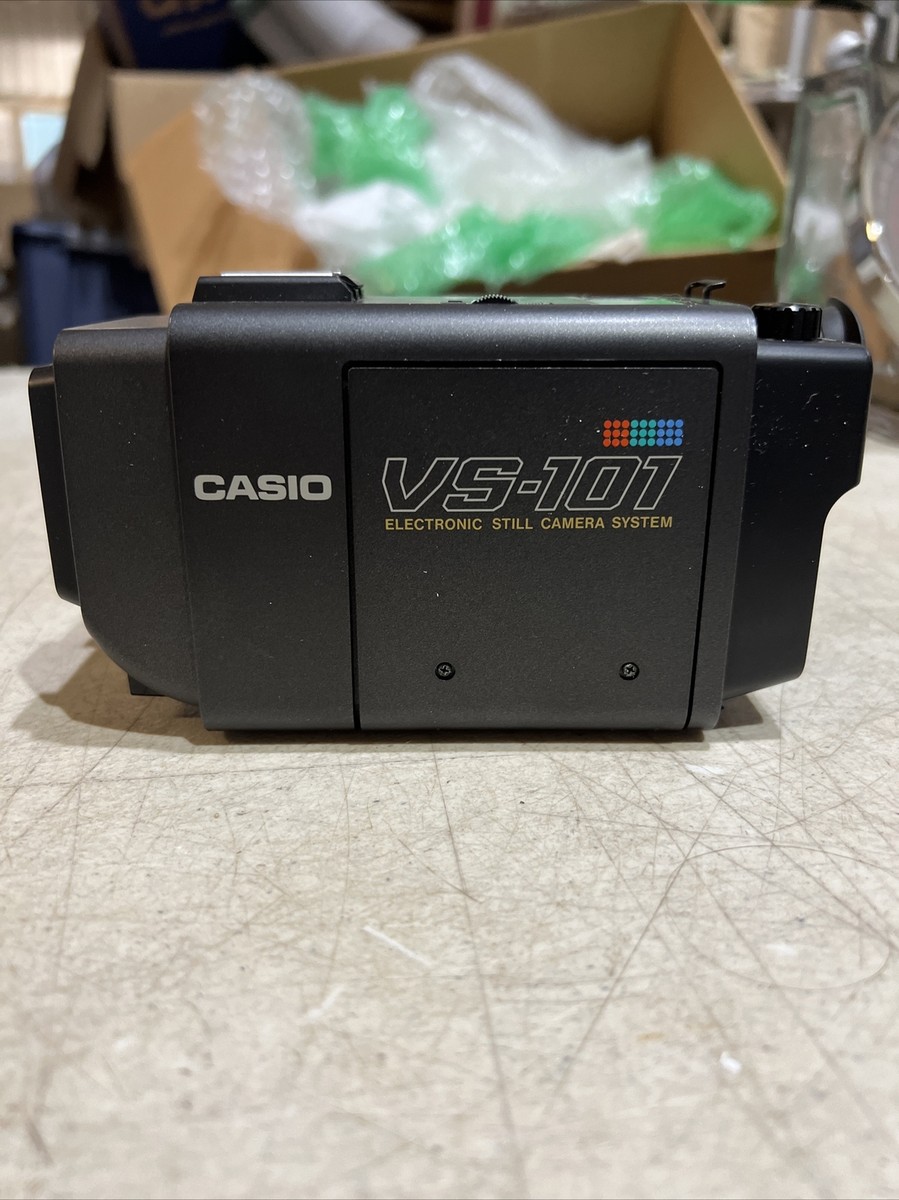 CASIO カシオ VS-101 ELECTRONIC STILL CAMERA CASIO カシオ VS-101 ELECTRONIC STILL CAMERA Vintage