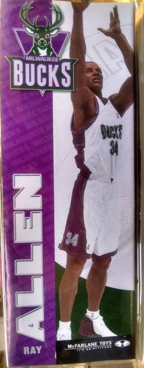 2002-03 McFarlane Basketball Series 2 #100 Ray Allen White | eBay