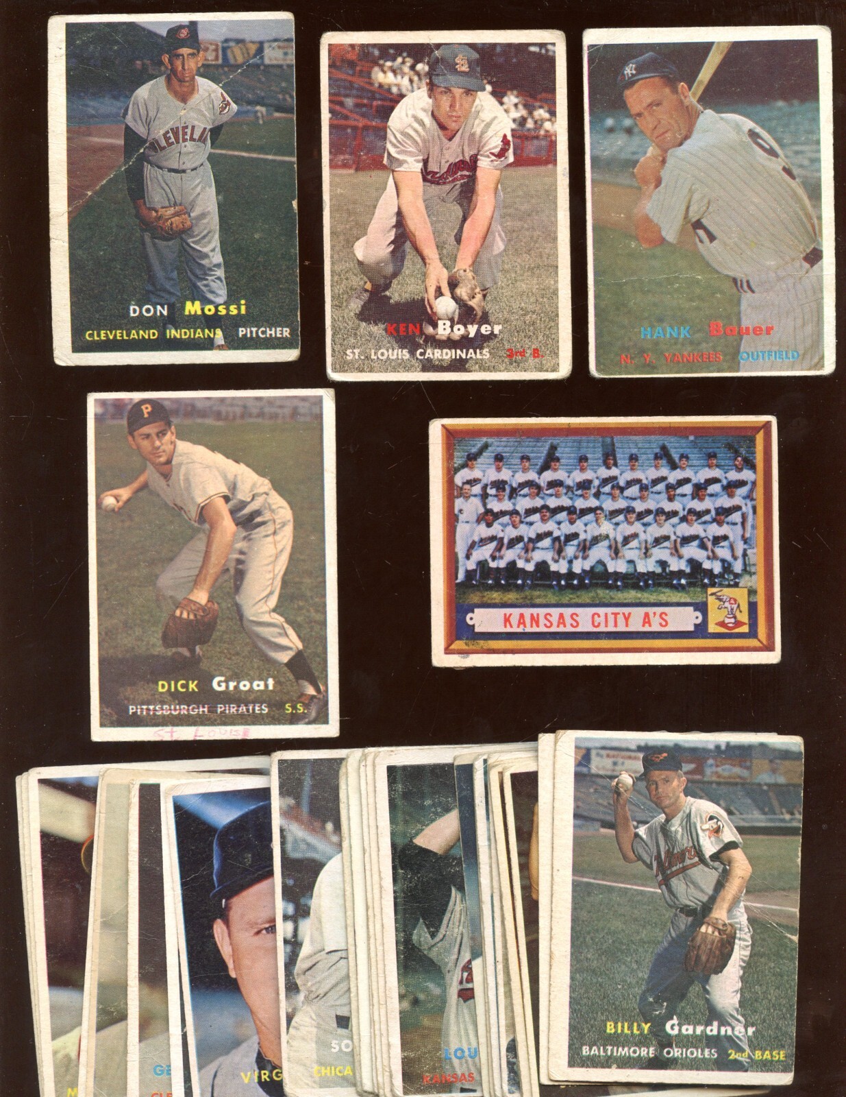 1957 Topps Baseball Card Lot Starter Set 31 Different eBay