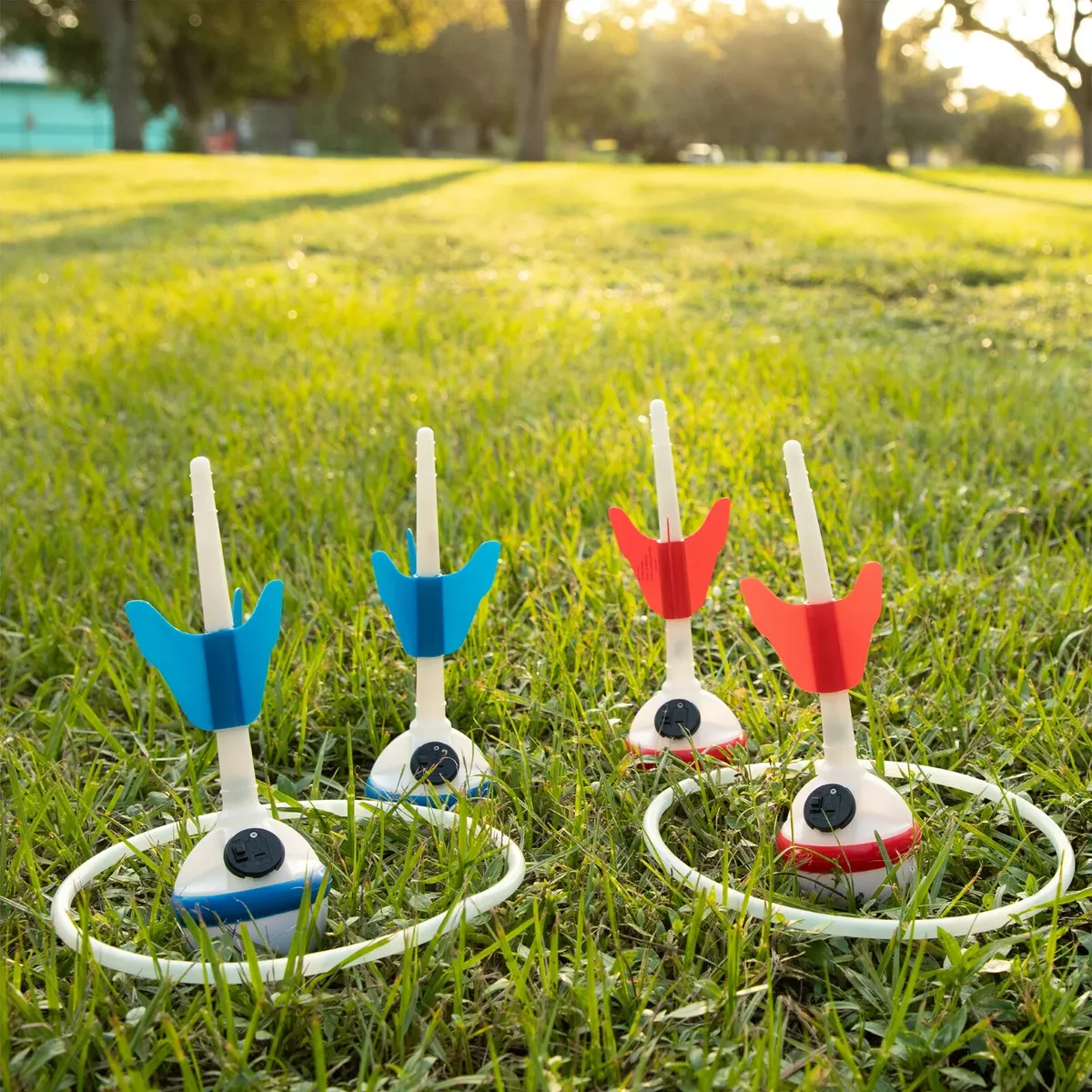 EastPoint Sports LIGHT-UP Lawn Darts Set Backyard Outdoor Day Night  Activity Gam