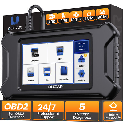 MUCAR CS5 Auto Diagnosegerät Scanner Profi KFZ OBD2  ABS ECM BCM Auslesegerät DE