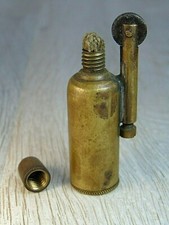 Petrol lighter vintage Soviet soldier military WWII hand made