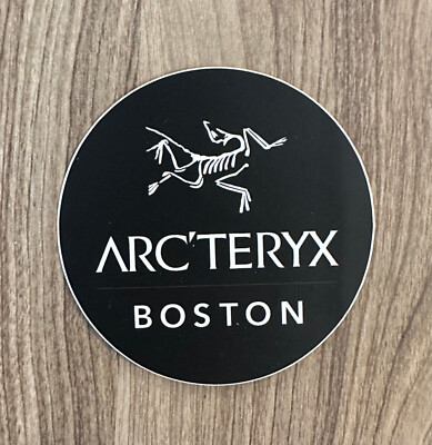 Authentic Arc'teryx Boston MA Sticker Clothing Decal PICK & CHOOSE