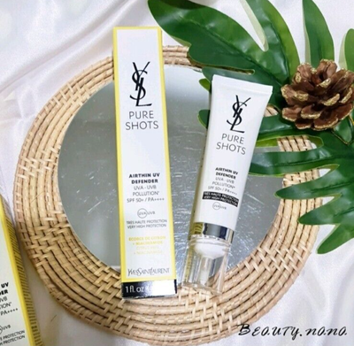 YSL Pure Shots Airthin UV Defender UVA-UVB SPF 50 PA ++++ 30mL