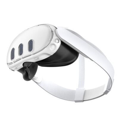 Clear Outer Cover Shell For Meta Quest 3 Plastic Helmet Front Case Accessories