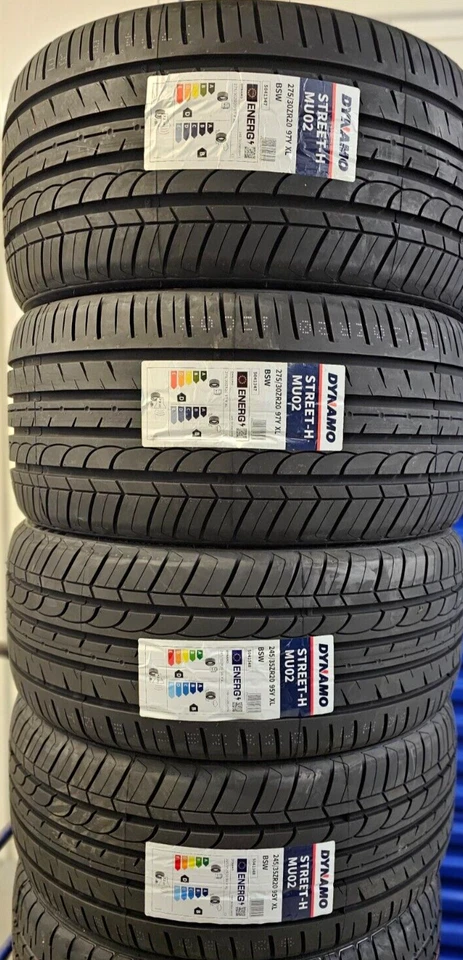 4X NEW DYNAMO STREET 275/30 ZR20 245/35 ZR20 CAR TYRES 275 30 20 245 35 20 D+B