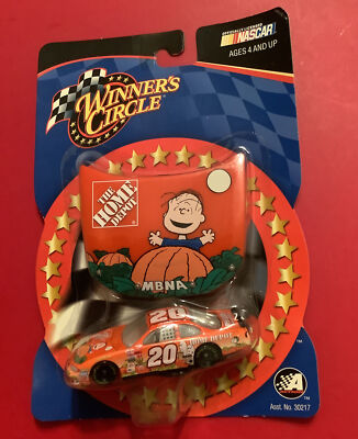 WINNERS CIRCLE PEANUTS CAR THE HOME DEPOT TONY STEWART 20 HOOD SERIES