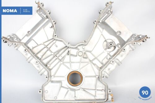 00-03 Jaguar S-Type 4.0L V8 Engine Motor Timing Chain Cover Panel XW436019CF OEM - Picture 6 of 11