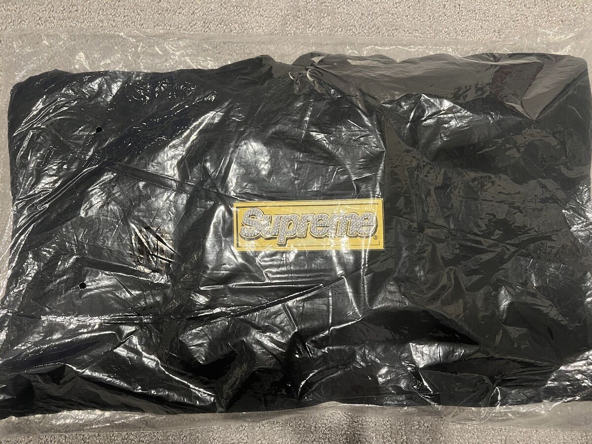 Supreme Bling Box Logo Hooded Sweatshirt Black Size Medium Supreme Bling Box Logo Hooded Sweatshirt Black Size Medium