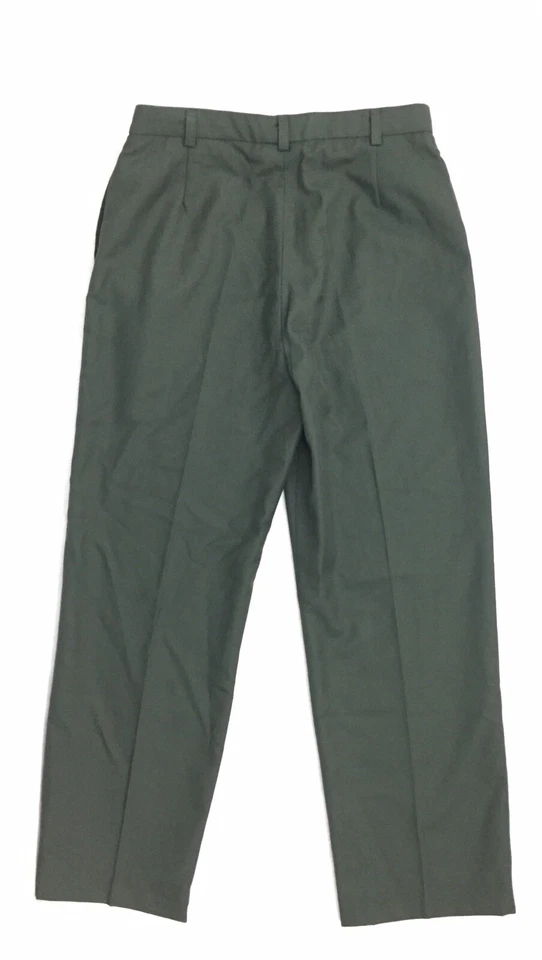 Pantalones DPSC Ejército de los Estados Unidos Militar Mezcla de Lana - Para Mujer Talla 14MR - Verde - Lote de 2 Foto 3 de 4
