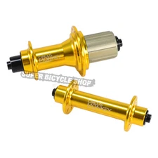 Circus Monkey HRW Road Hubs, 16 Hole ,1 Pair, Gold