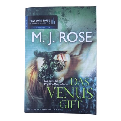 Das Venus  Gift von M. J. Rose  (Taschenbuch - 1. Auflage 2008)