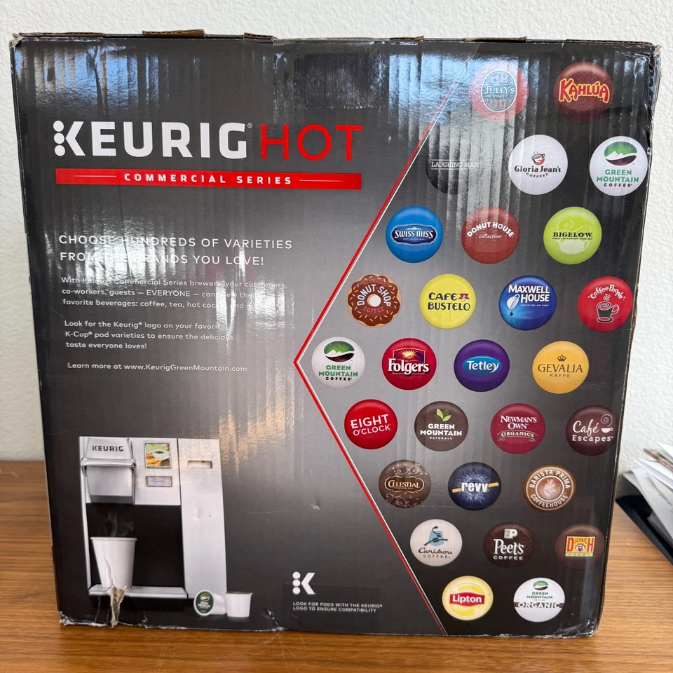 New Keurig Hot Commercial Series Single Serve Coffee Maker Model K155 - Image 3 of 4
