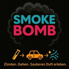 SMOKE BOMB - Geruchsneutralisierer– Chemiefrei – Rauch & Tiergeruch entfernen