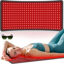 660nm 850nm Red Light Therapy Mat 60W 360 LED Pain Relief New