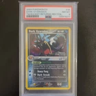 PSA 8 Pokemon Dark Gyarados #36 Reverse Holo ex Team Rocket Returns 36/109