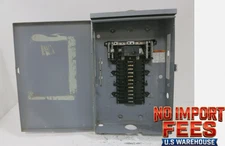 Square D QO Load Center 1PH 125A Main Breaker Panel Board 120/240V 20 Circuit 3R
