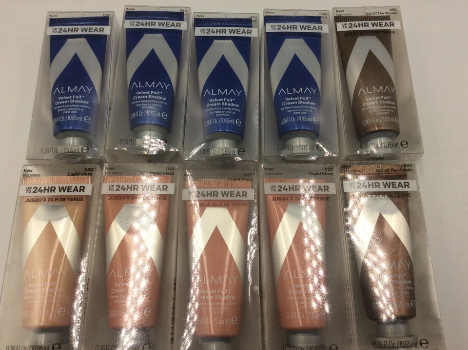 Almay Velvet Foil Cream Shadows .36 oz ea. NIB, 20 Total 🔥HUGE LOT 🔥 - Image 3 of 3