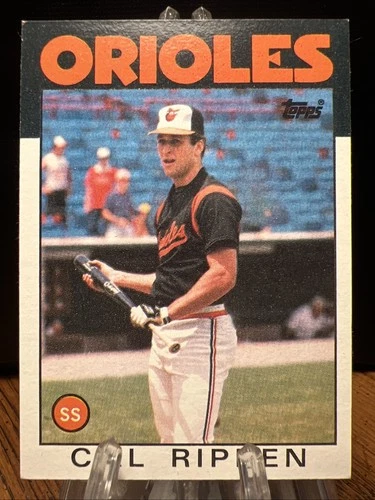 1986 Topps - Cal Ripken #340 Baltimore Orioles