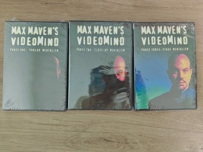 Max Maven's Videomind (DVD) Volume 1, 2 and 3 - Brand New Sealed
