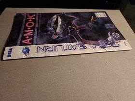AMOK Sega Saturn Case & Manual Only