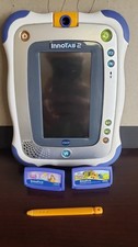 Vtech Innotab 2s Educational Learning Tablet - 2 Games TESTED - No Battery Cover
