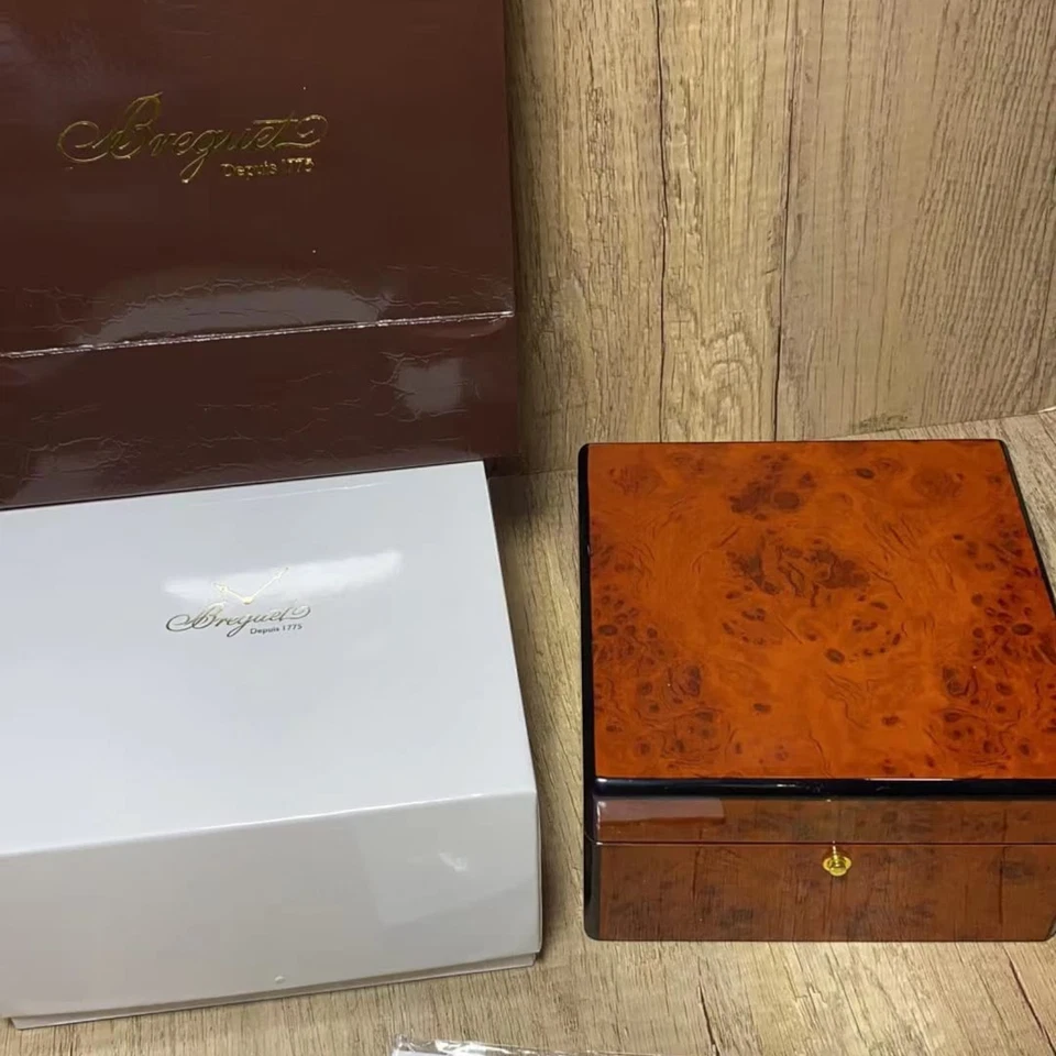 NEW Breguet Watch Box Lacquered Wood Case - Image 4 of 4